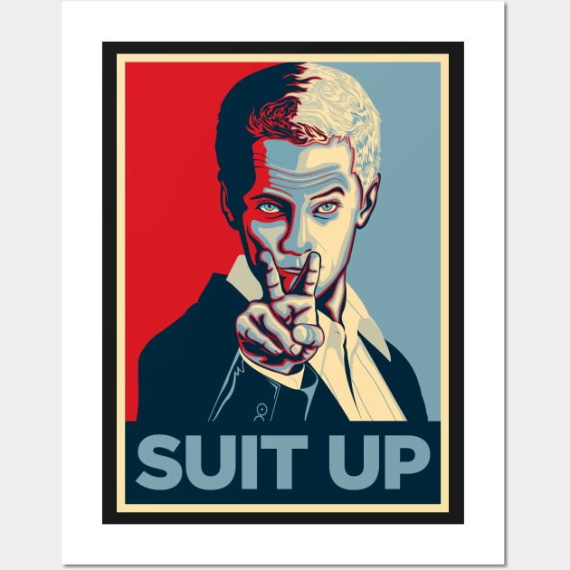 SUIT UP! Wall Art by ChrisHarrys